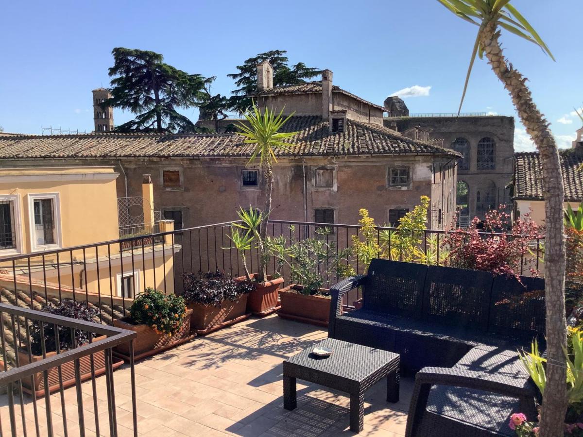 Frangipane 31 Monti Terrace Daire Roma Dış mekan fotoğraf